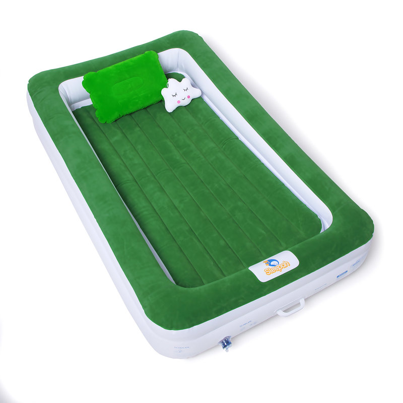 Leyndo kids air mattress bulk toddler inflatable bed blow up camping